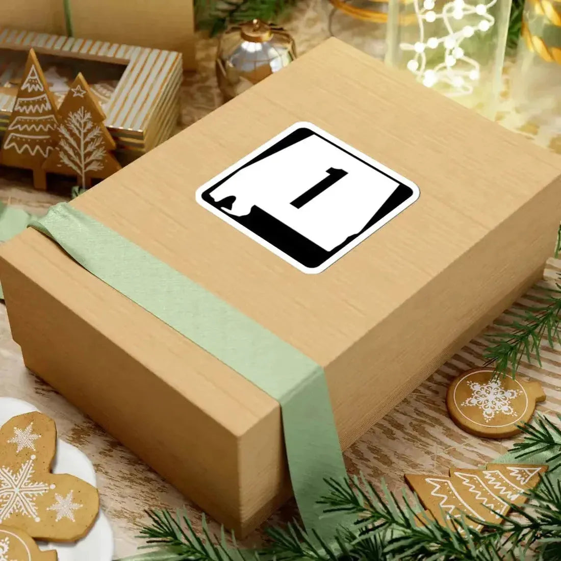 Alabama 1 (Alabama) (Road Sign) STICKER Vinyl Kiss-Cut Decal - The Sticker Space