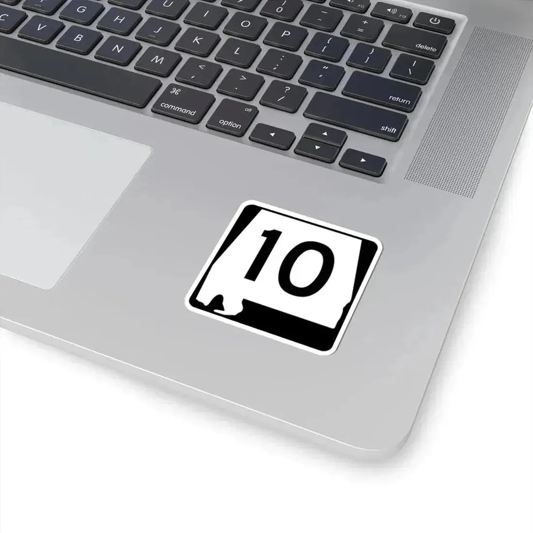 Alabama 10 (Alabama) (Road Sign) STICKER Vinyl Kiss-Cut Decal - The Sticker Space