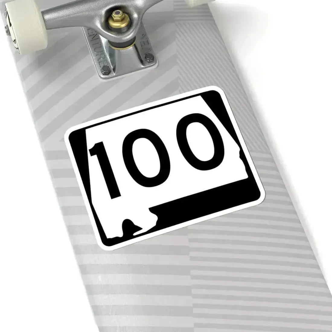 Alabama 100 (Alabama) (Road Sign) STICKER Vinyl Kiss-Cut Decal - The Sticker Space