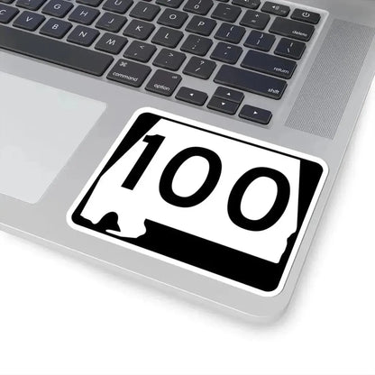 Alabama 100 (Alabama) (Road Sign) STICKER Vinyl Kiss-Cut Decal - The Sticker Space