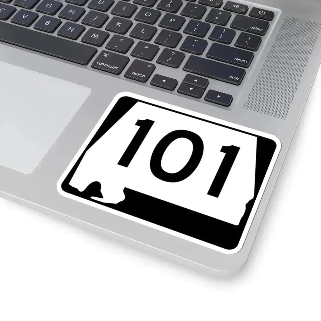 Alabama 101 (Alabama) (Road Sign) STICKER Vinyl Kiss-Cut Decal - The Sticker Space