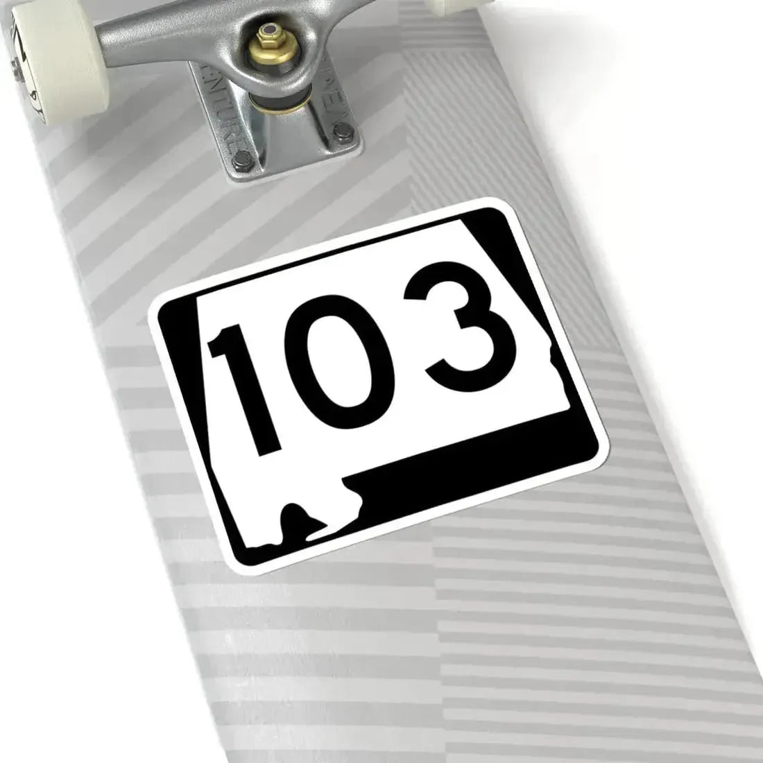 Alabama 103 (Alabama) (Road Sign) STICKER Vinyl Kiss-Cut Decal - The Sticker Space