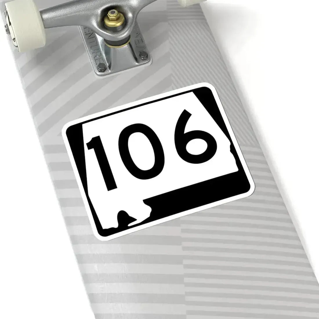 Alabama 106 (Alabama) (Road Sign) STICKER Vinyl Kiss-Cut Decal - The Sticker Space