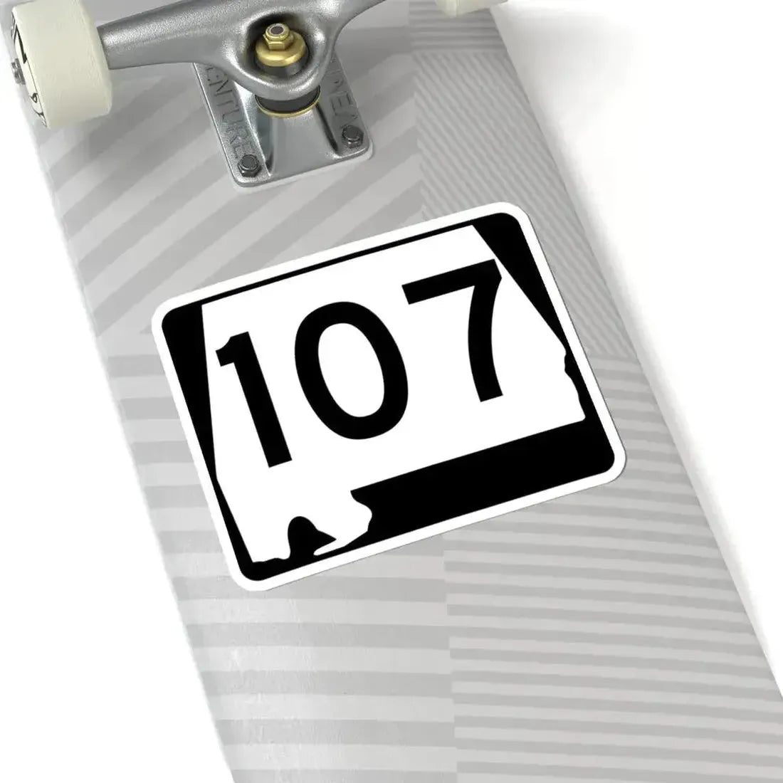 Alabama 107 (Alabama) (Road Sign) STICKER Vinyl Kiss-Cut Decal - The Sticker Space