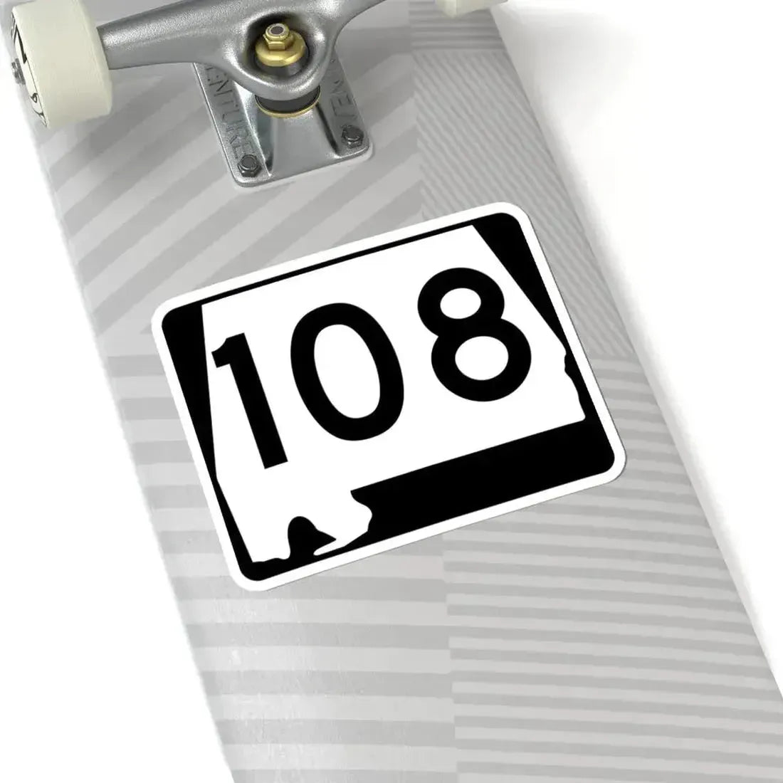 Alabama 108 (Alabama) (Road Sign) STICKER Vinyl Kiss-Cut Decal - The Sticker Space