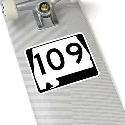 Alabama 109 (Alabama) (Road Sign) STICKER Vinyl Kiss-Cut Decal - The Sticker Space