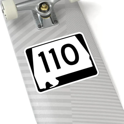 Alabama 110 (Alabama) (Road Sign) STICKER Vinyl Kiss-Cut Decal - The Sticker Space
