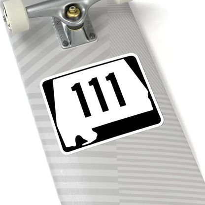 Alabama 111 (Alabama) (Road Sign) STICKER Vinyl Kiss-Cut Decal - The Sticker Space