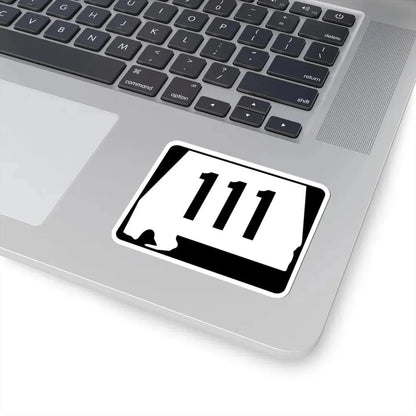 Alabama 111 (Alabama) (Road Sign) STICKER Vinyl Kiss-Cut Decal - The Sticker Space
