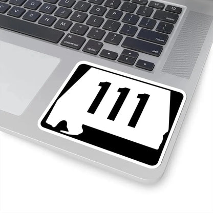 Alabama 111 (Alabama) (Road Sign) STICKER Vinyl Kiss-Cut Decal - The Sticker Space