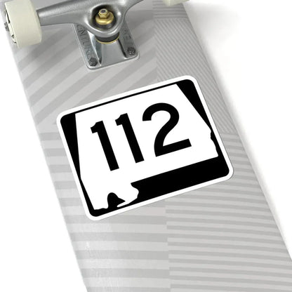 Alabama 112 (Alabama) (Road Sign) STICKER Vinyl Kiss-Cut Decal - The Sticker Space