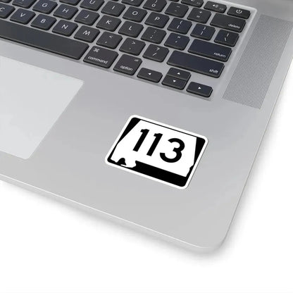Alabama 113 (Alabama) (Road Sign) STICKER Vinyl Kiss-Cut Decal - The Sticker Space