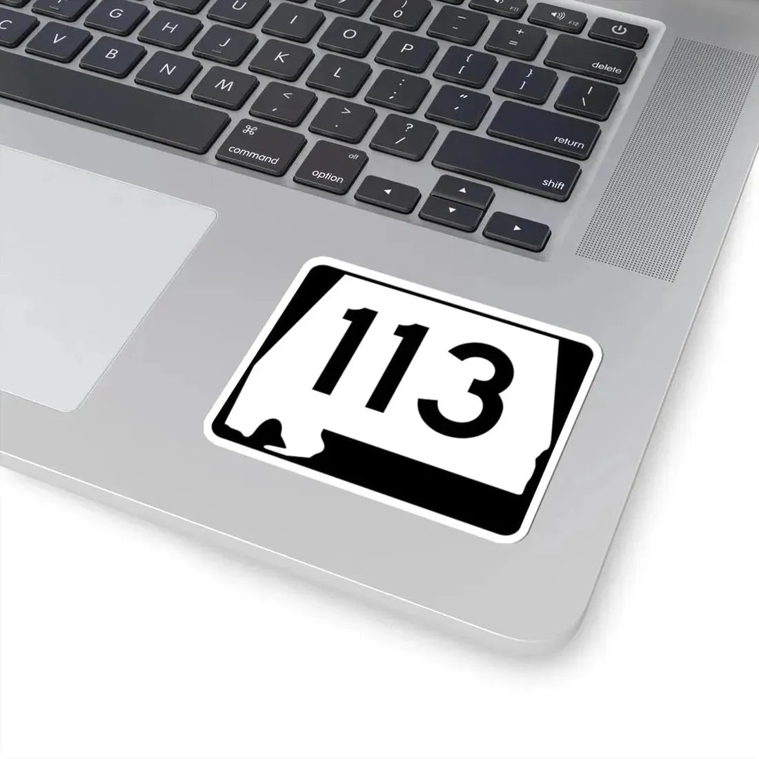 Alabama 113 (Alabama) (Road Sign) STICKER Vinyl Kiss-Cut Decal - The Sticker Space