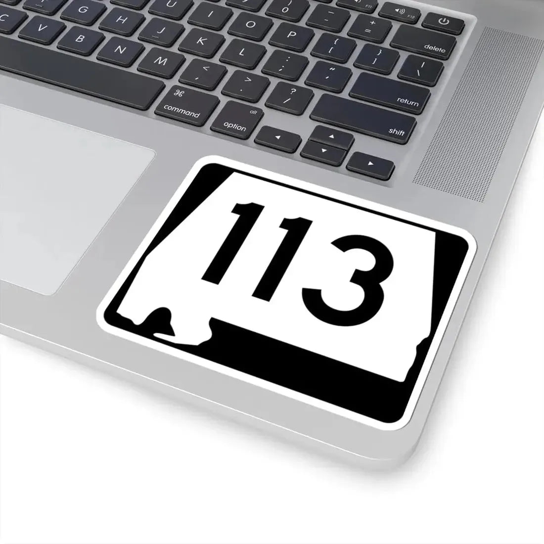 Alabama 113 (Alabama) (Road Sign) STICKER Vinyl Kiss-Cut Decal - The Sticker Space