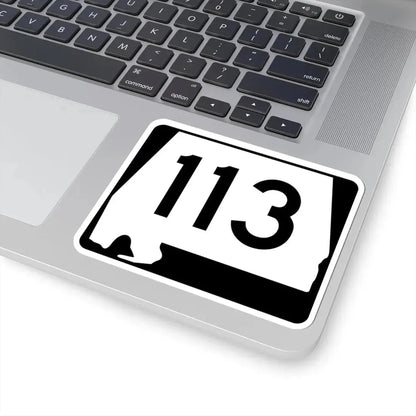 Alabama 113 (Alabama) (Road Sign) STICKER Vinyl Kiss-Cut Decal - The Sticker Space