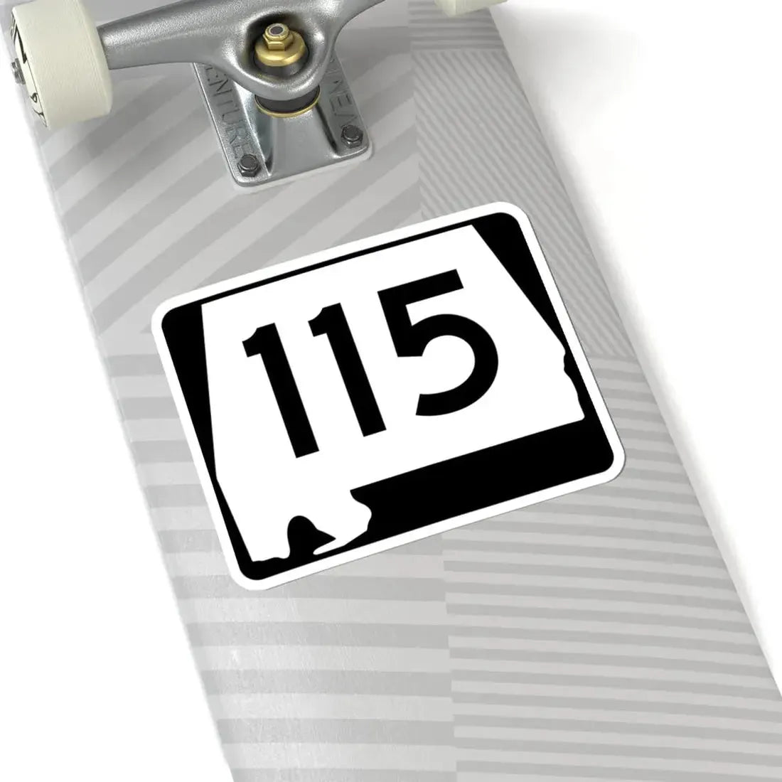 Alabama 115 (Alabama) (Road Sign) STICKER Vinyl Kiss-Cut Decal - The Sticker Space