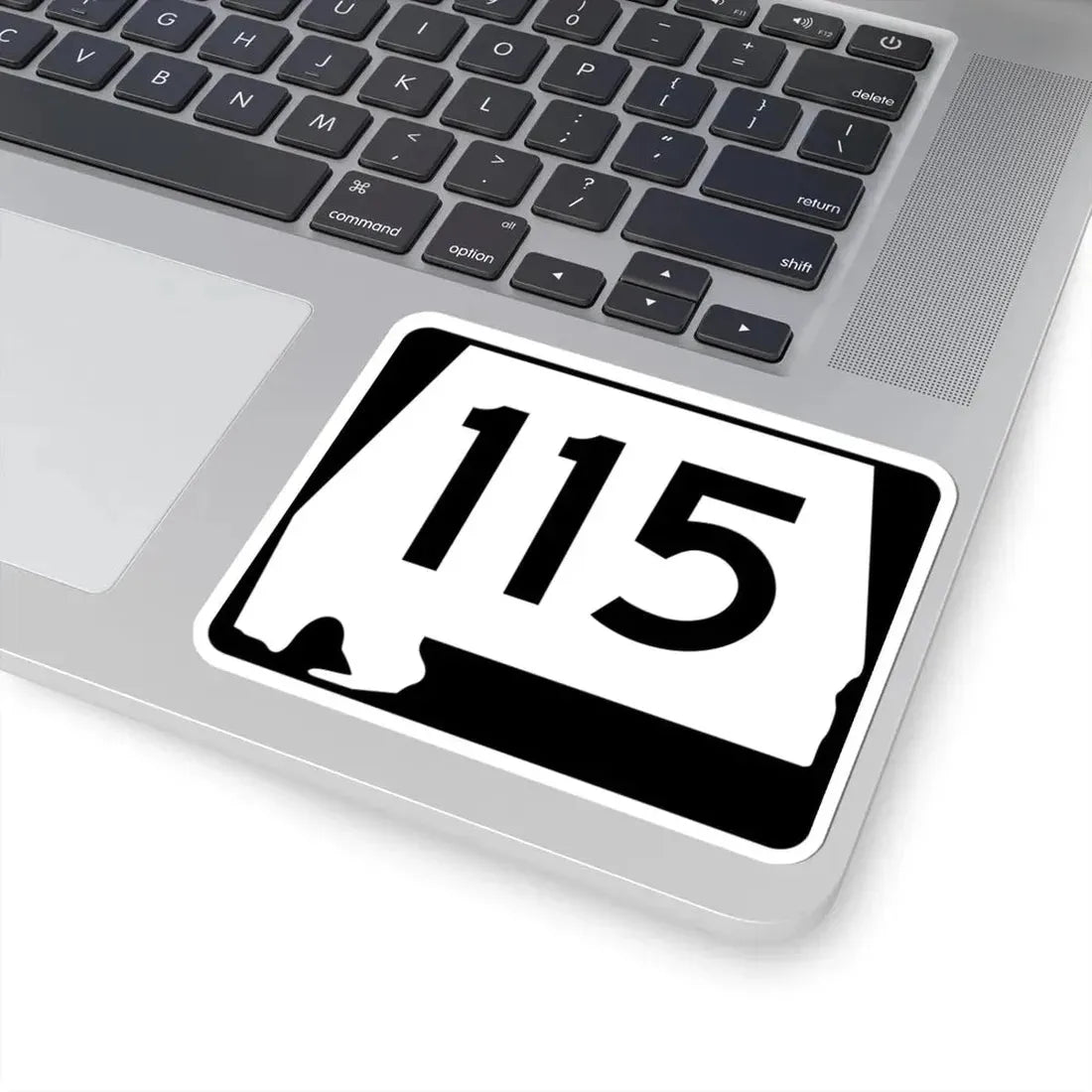Alabama 115 (Alabama) (Road Sign) STICKER Vinyl Kiss-Cut Decal - The Sticker Space