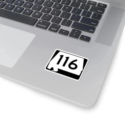 Alabama 116 (Alabama) (Road Sign) STICKER Vinyl Kiss-Cut Decal - The Sticker Space