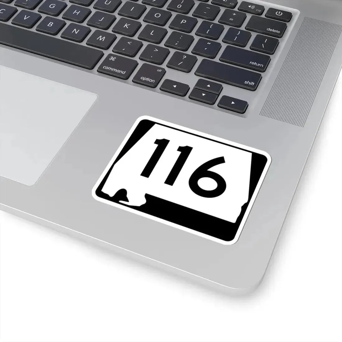 Alabama 116 (Alabama) (Road Sign) STICKER Vinyl Kiss-Cut Decal - The Sticker Space