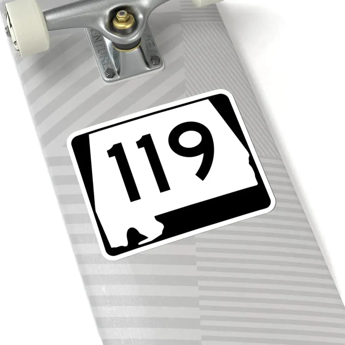 Alabama 119 (Alabama) (Road Sign) STICKER Vinyl Kiss-Cut Decal - The Sticker Space