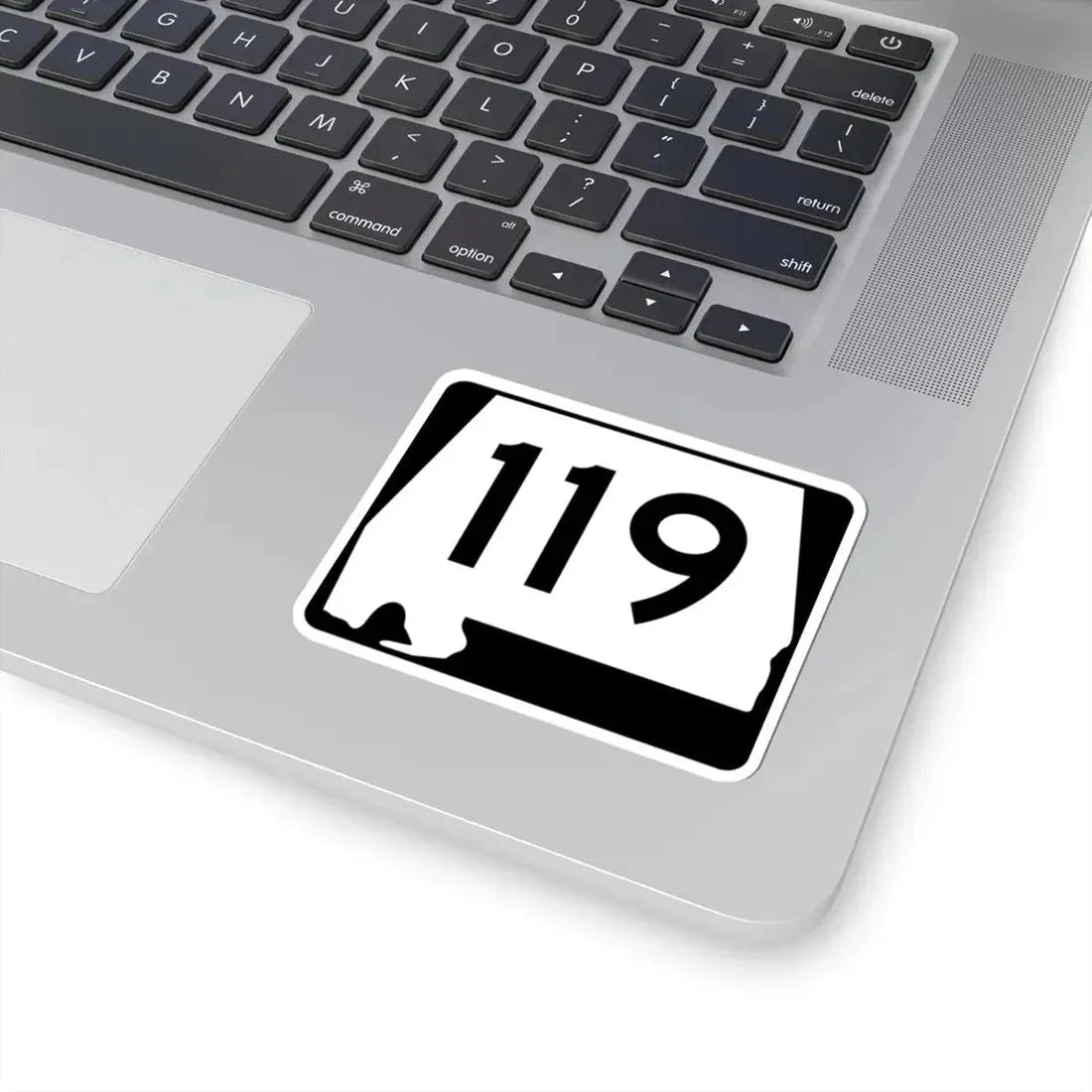 Alabama 119 (Alabama) (Road Sign) STICKER Vinyl Kiss-Cut Decal - The Sticker Space