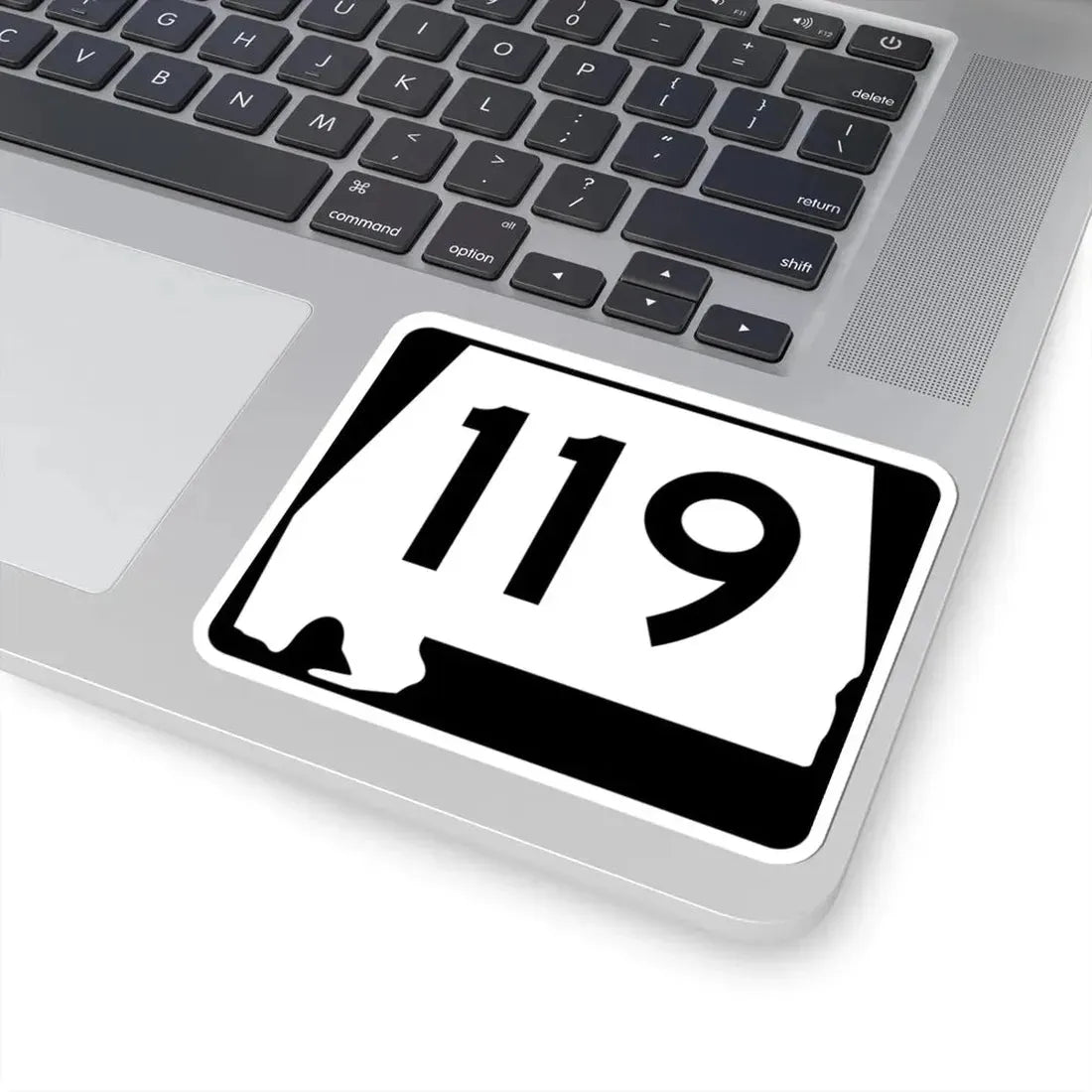 Alabama 119 (Alabama) (Road Sign) STICKER Vinyl Kiss-Cut Decal - The Sticker Space