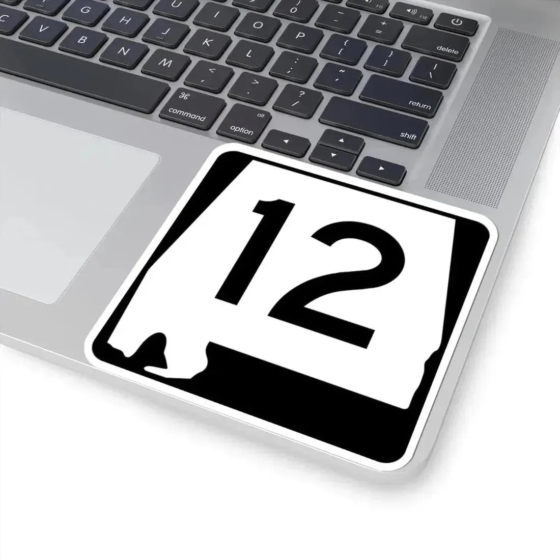 Alabama 12 (Alabama) (Road Sign) STICKER Vinyl Kiss-Cut Decal - The Sticker Space