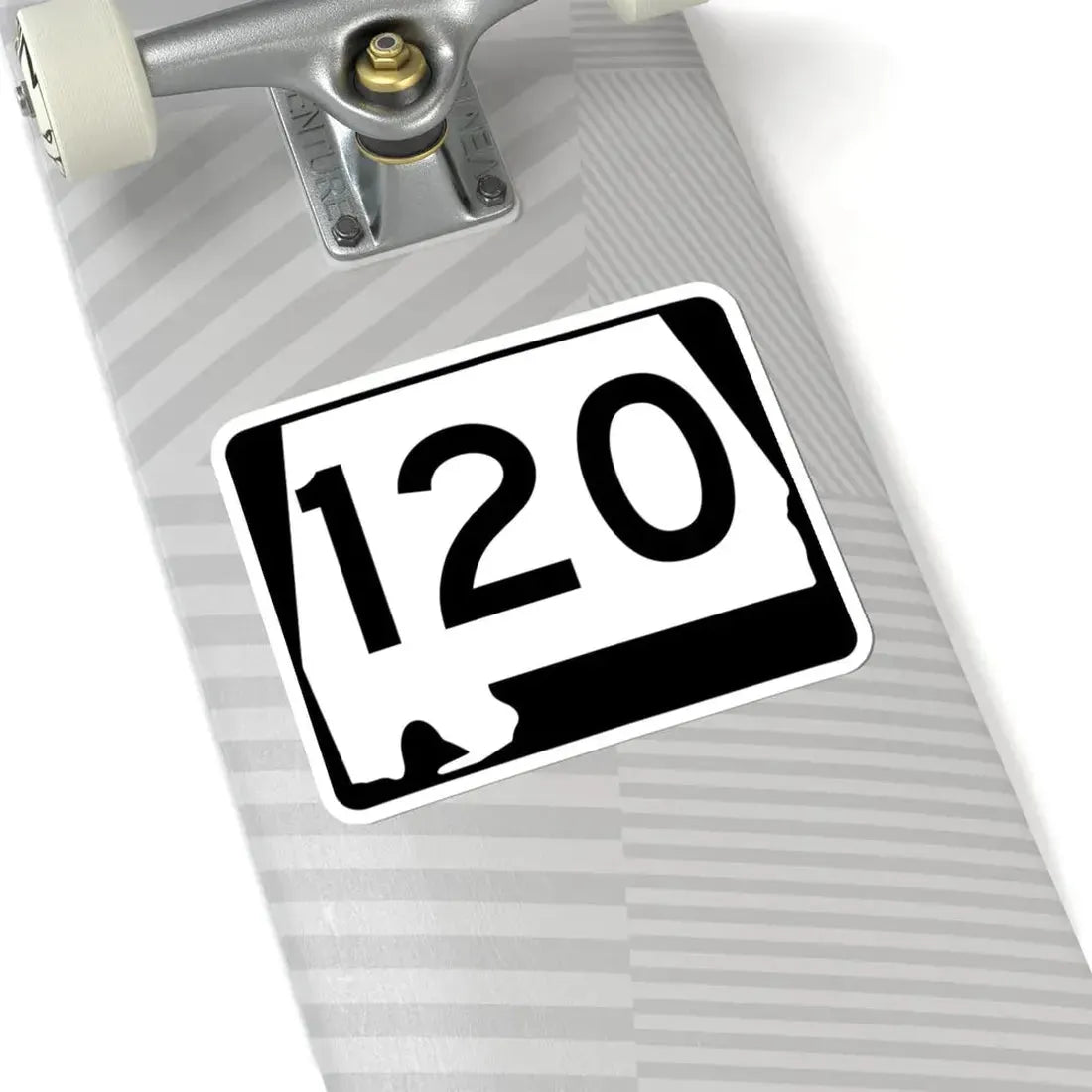Alabama 120 (Alabama) (Road Sign) STICKER Vinyl Kiss-Cut Decal - The Sticker Space