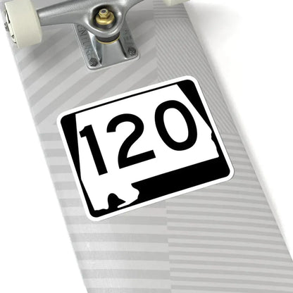 Alabama 120 (Alabama) (Road Sign) STICKER Vinyl Kiss-Cut Decal - The Sticker Space