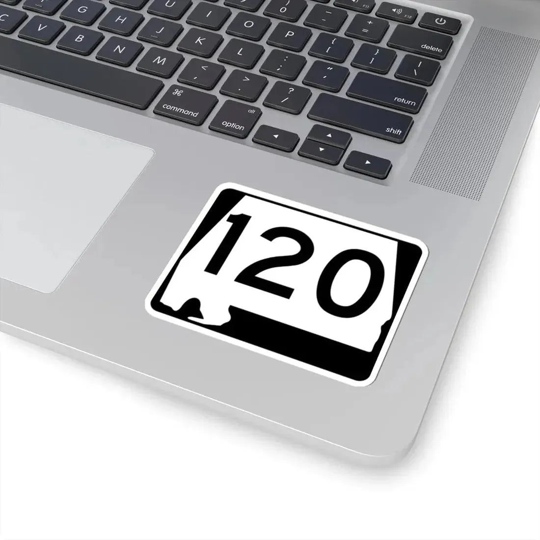 Alabama 120 (Alabama) (Road Sign) STICKER Vinyl Kiss-Cut Decal - The Sticker Space