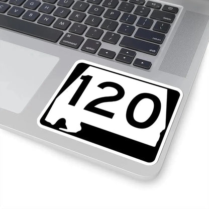 Alabama 120 (Alabama) (Road Sign) STICKER Vinyl Kiss-Cut Decal - The Sticker Space
