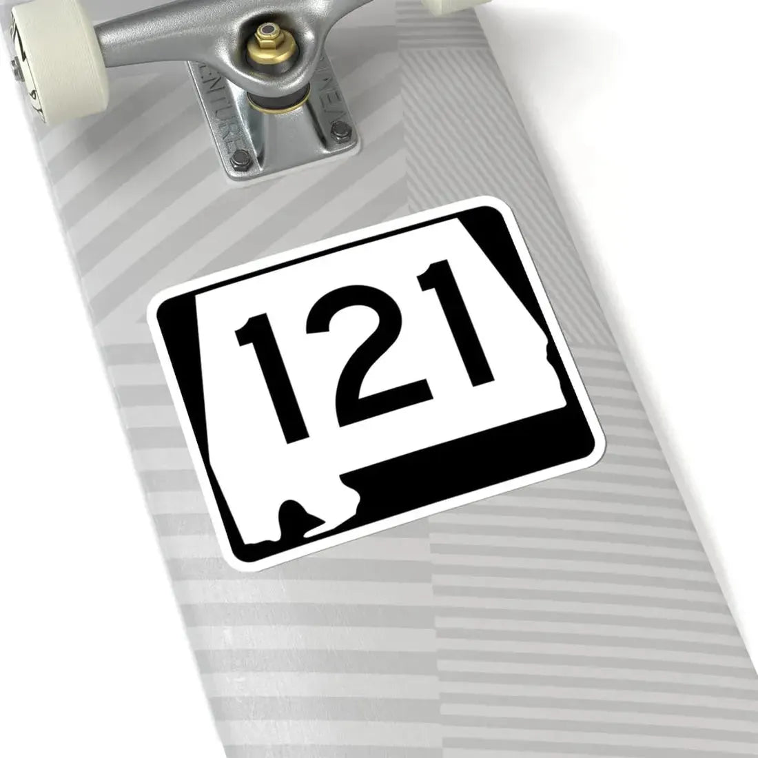 Alabama 121 (Alabama) (Road Sign) STICKER Vinyl Kiss-Cut Decal - The Sticker Space