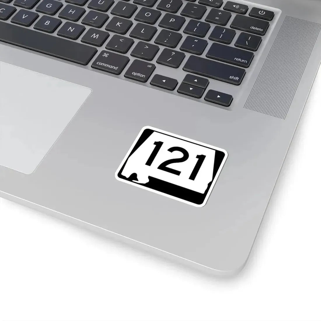 Alabama 121 (Alabama) (Road Sign) STICKER Vinyl Kiss-Cut Decal - The Sticker Space