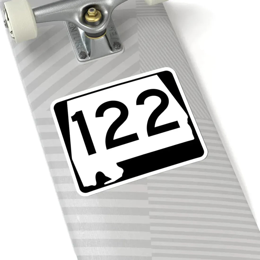 Alabama 122 (Alabama) (Road Sign) STICKER Vinyl Kiss-Cut Decal - The Sticker Space