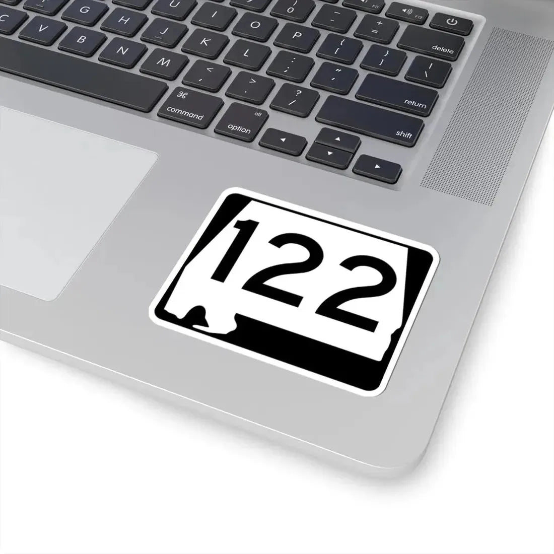 Alabama 122 (Alabama) (Road Sign) STICKER Vinyl Kiss-Cut Decal - The Sticker Space