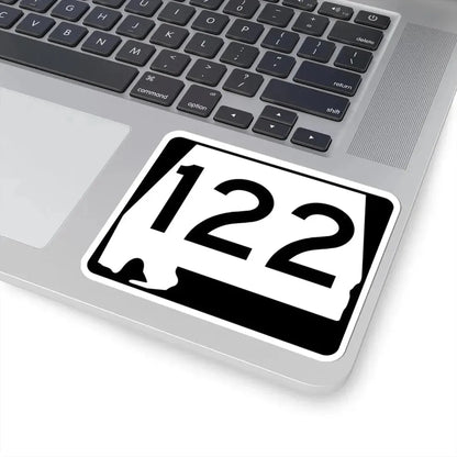 Alabama 122 (Alabama) (Road Sign) STICKER Vinyl Kiss-Cut Decal - The Sticker Space
