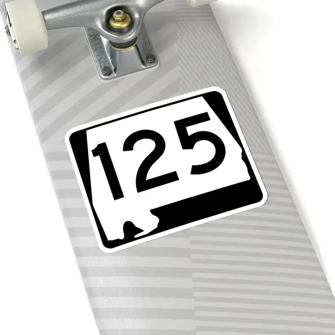 Alabama 125 (Alabama) (Road Sign) STICKER Vinyl Kiss-Cut Decal - The Sticker Space