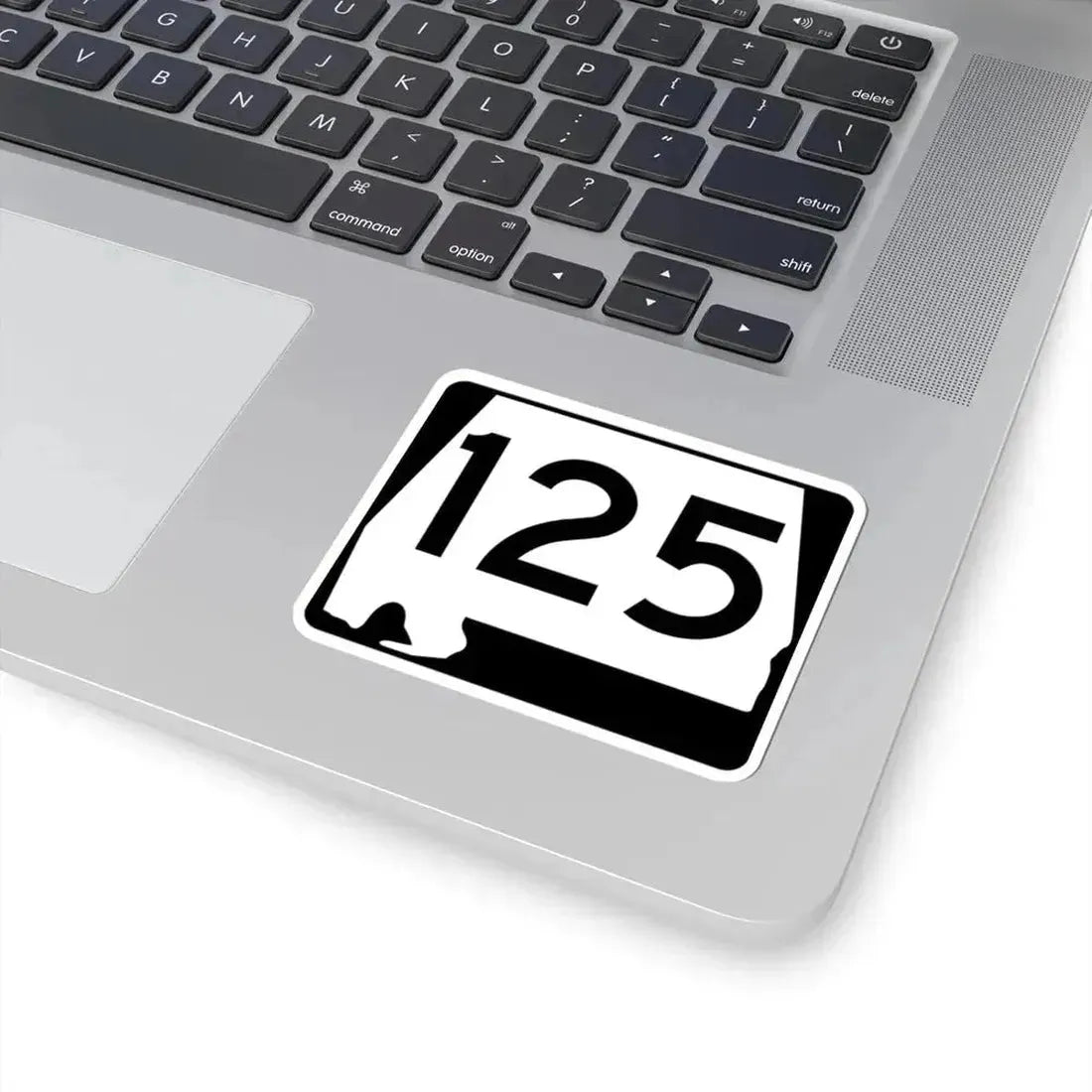 Alabama 125 (Alabama) (Road Sign) STICKER Vinyl Kiss-Cut Decal - The Sticker Space