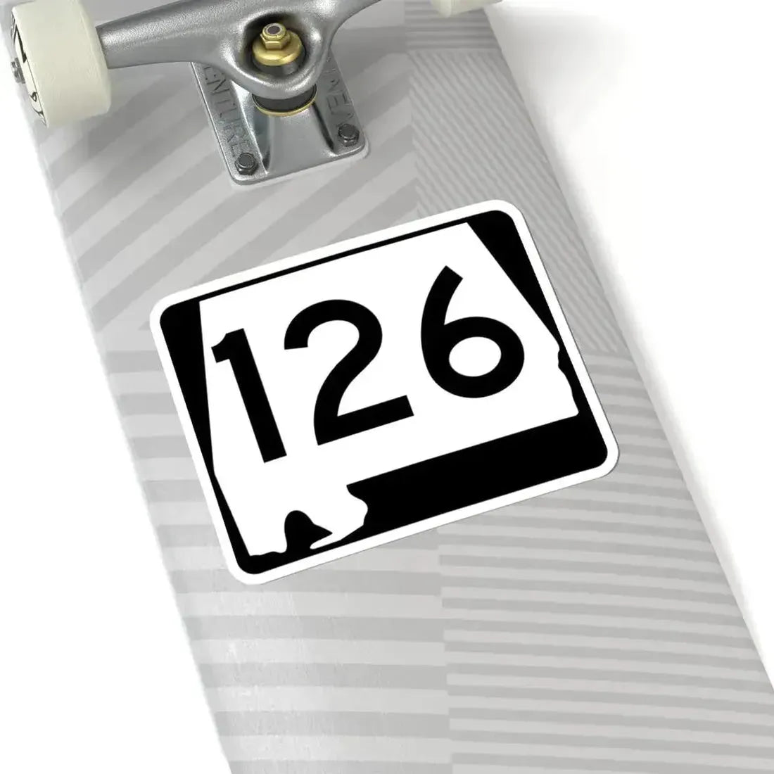 Alabama 126 (Alabama) (Road Sign) STICKER Vinyl Kiss-Cut Decal - The Sticker Space