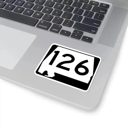 Alabama 126 (Alabama) (Road Sign) STICKER Vinyl Kiss-Cut Decal - The Sticker Space