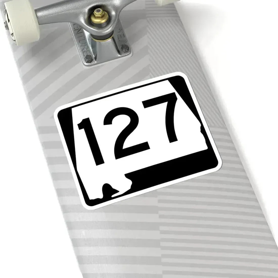 Alabama 127 (Alabama) (Road Sign) STICKER Vinyl Kiss-Cut Decal - The Sticker Space