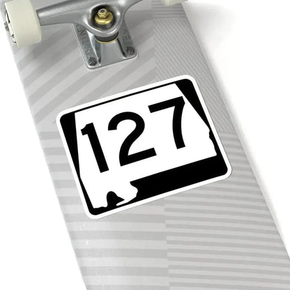 Alabama 127 (Alabama) (Road Sign) STICKER Vinyl Kiss-Cut Decal - The Sticker Space
