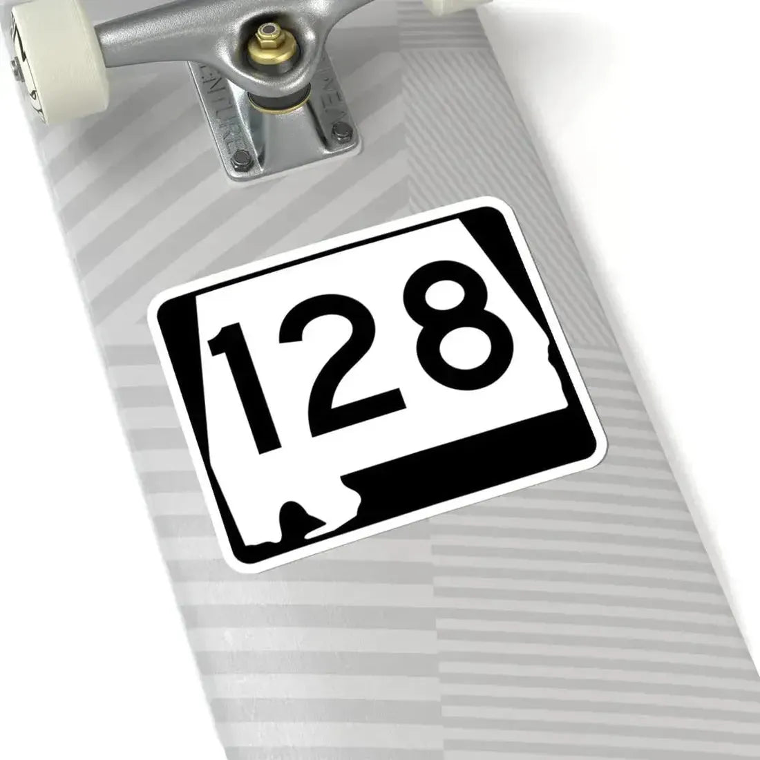 Alabama 128 (Alabama) (Road Sign) STICKER Vinyl Kiss-Cut Decal - The Sticker Space