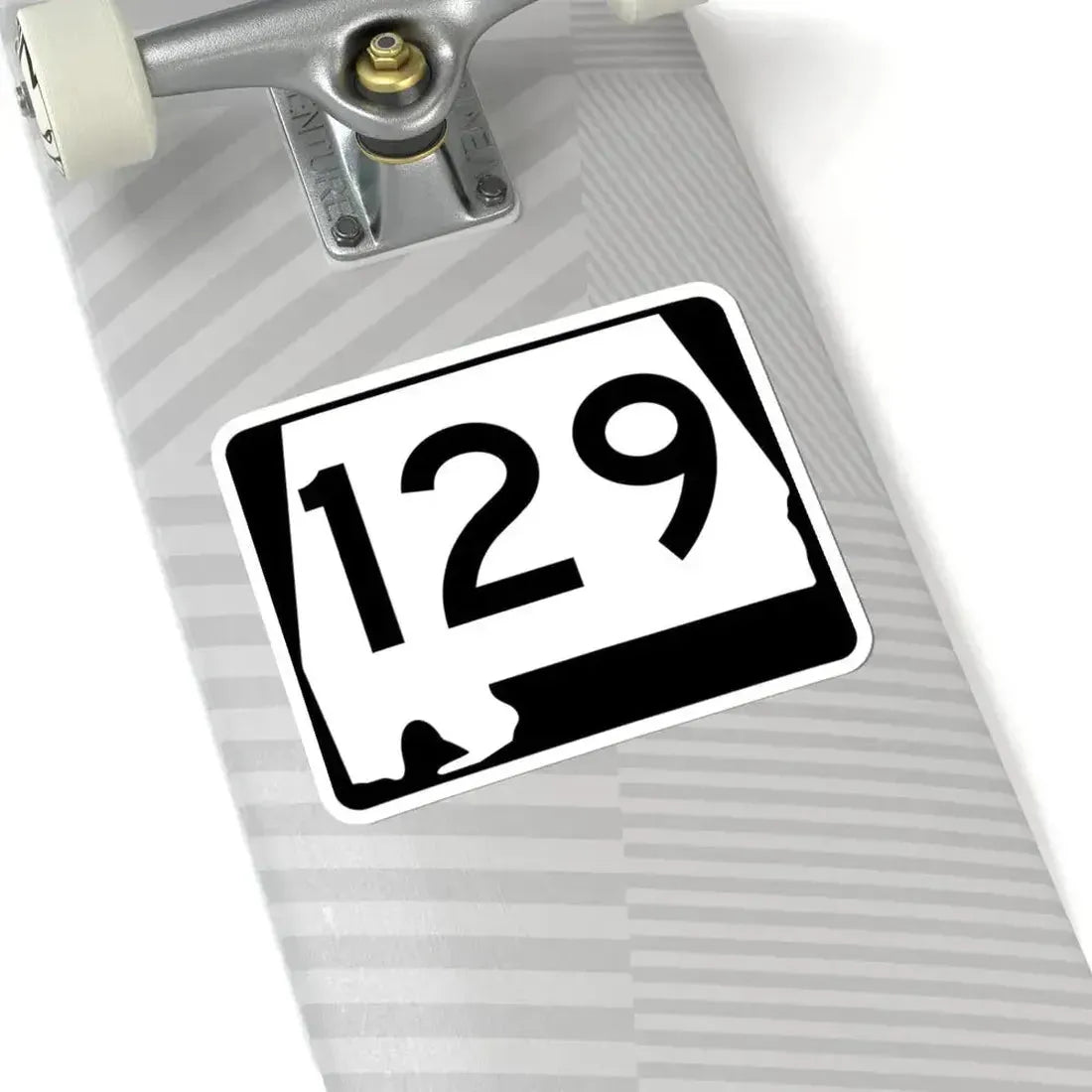 Alabama 129 (Alabama) (Road Sign) STICKER Vinyl Kiss-Cut Decal - The Sticker Space