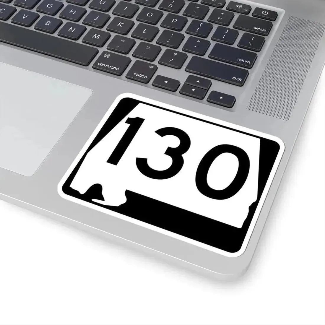Alabama 130 (Alabama) (Road Sign) STICKER Vinyl Kiss-Cut Decal - The Sticker Space