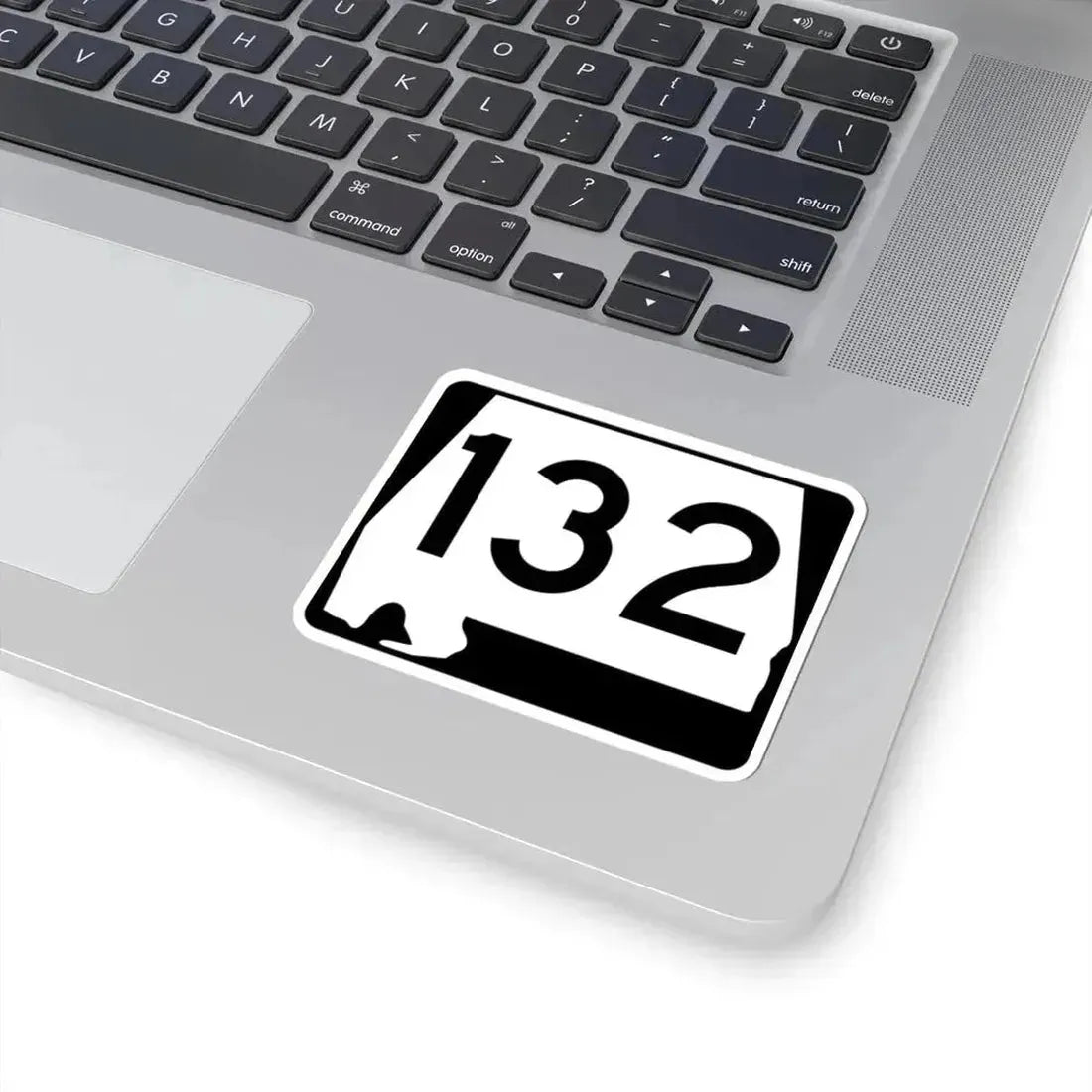 Alabama 132 (Alabama) (Road Sign) STICKER Vinyl Kiss-Cut Decal - The Sticker Space