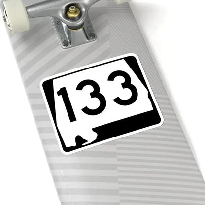 Alabama 133 (Alabama) (Road Sign) STICKER Vinyl Kiss-Cut Decal - The Sticker Space