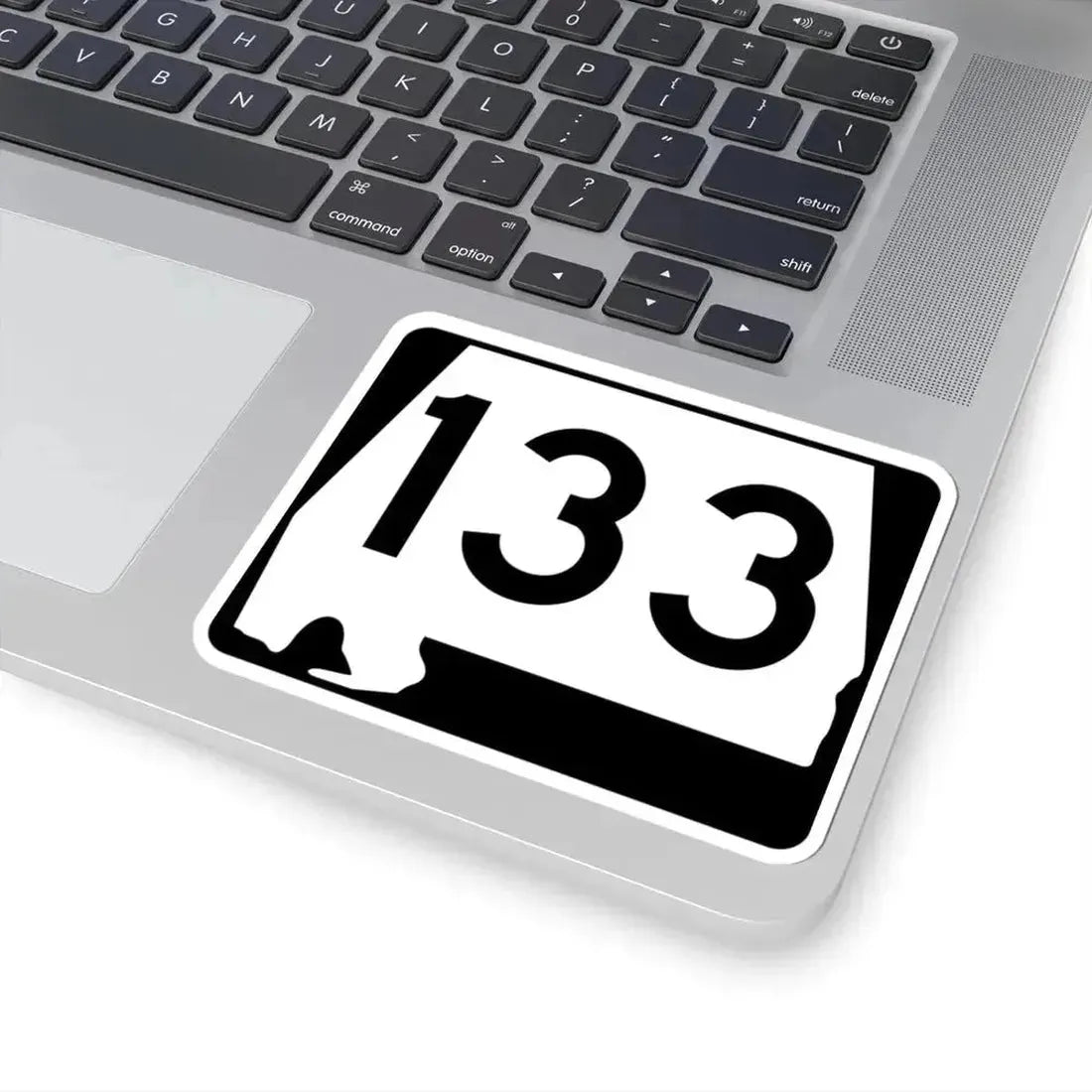 Alabama 133 (Alabama) (Road Sign) STICKER Vinyl Kiss-Cut Decal - The Sticker Space