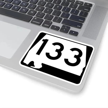 Alabama 133 (Alabama) (Road Sign) STICKER Vinyl Kiss-Cut Decal - The Sticker Space