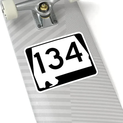 Alabama 134 (Alabama) (Road Sign) STICKER Vinyl Kiss-Cut Decal - The Sticker Space
